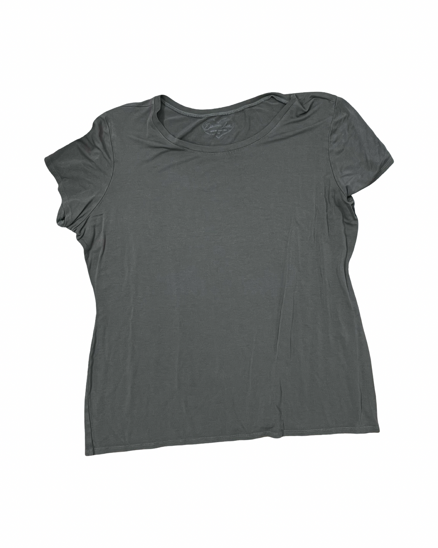 Top Ss Basic By Clothes Mentor In Green, Size:3X