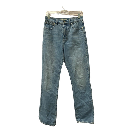 Jeans Straight By Madewell In Blue, Size:4