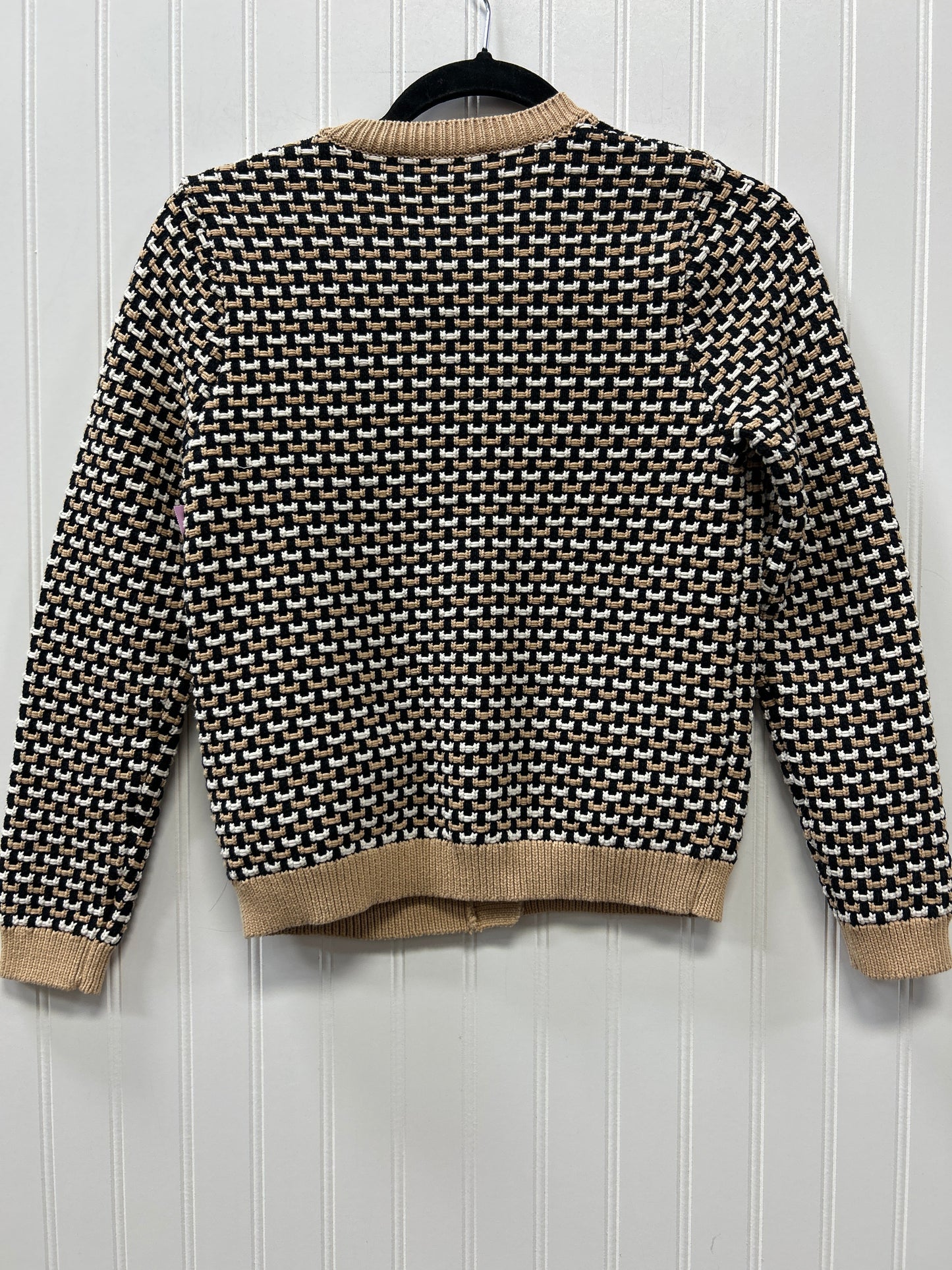 Sweater Cardigan By Ann Taylor In Tan, Size:Xsp