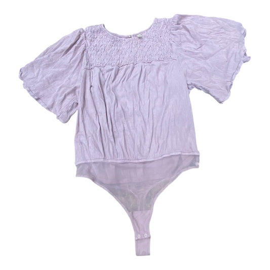 Bodysuit By Free People In Purple, Size:M