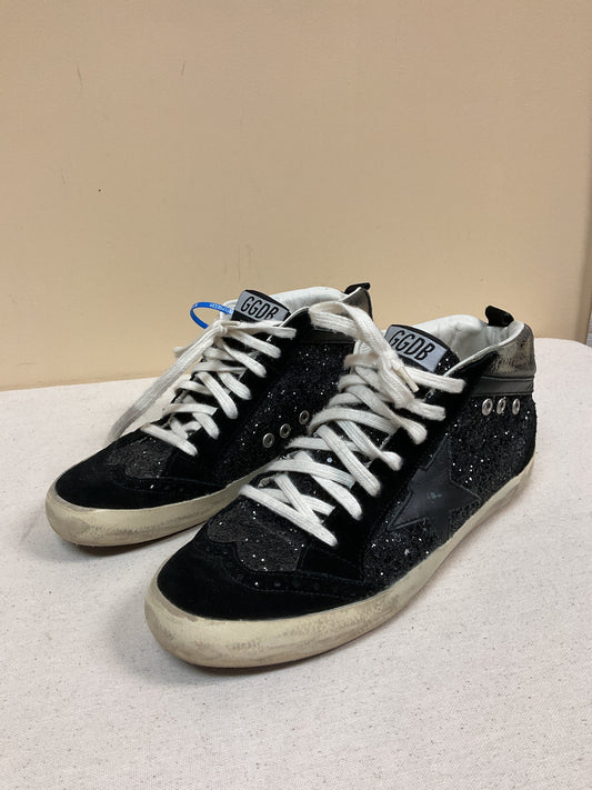 Shoes Luxury Designer By Golden Goose In Black, Size:8.5
