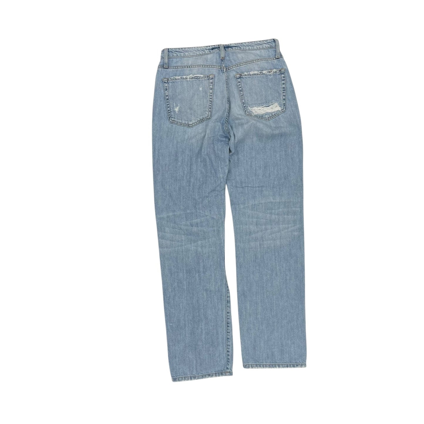 Jeans Boyfriend By Flying Monkey In Blue Denim, Size:8