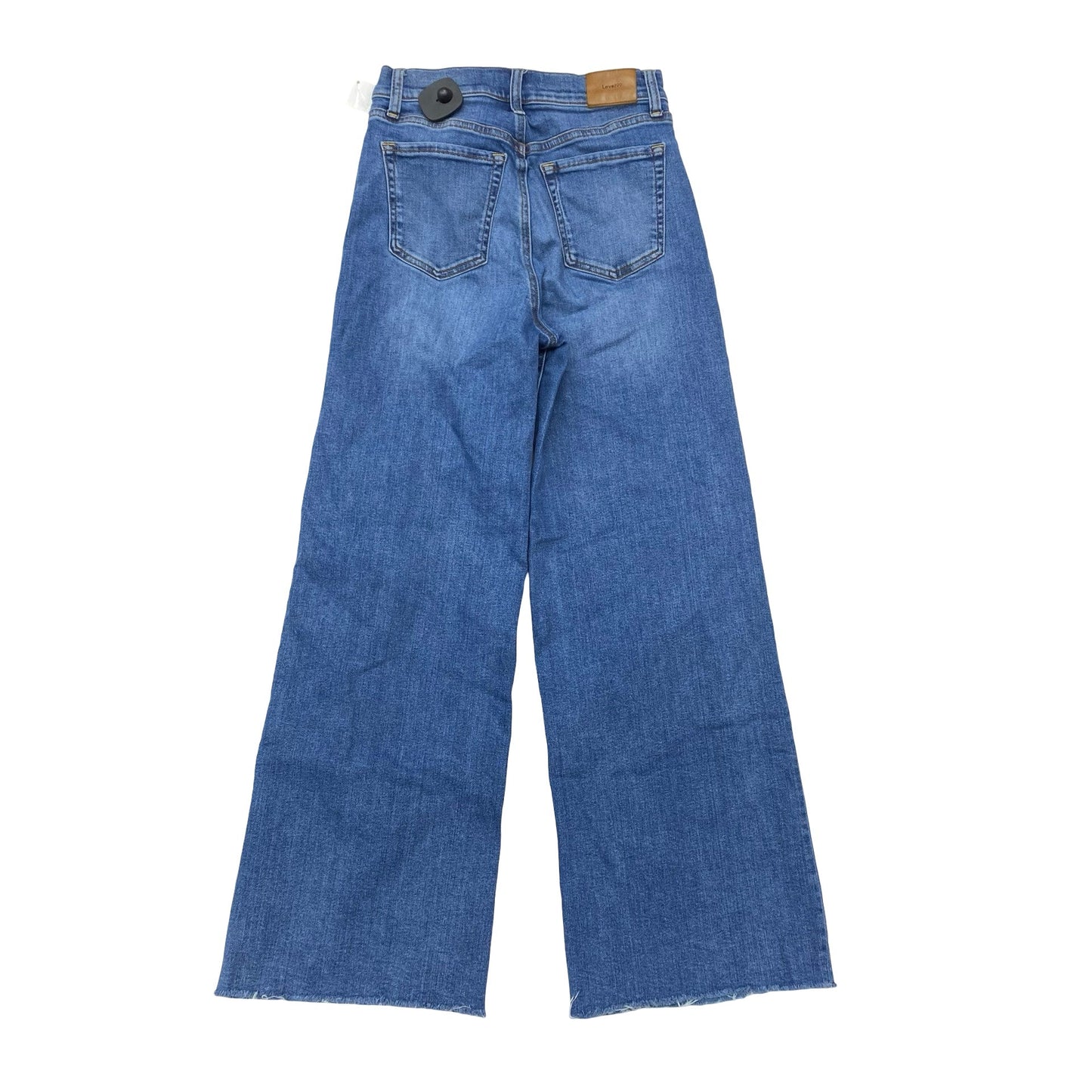 Jeans Wide Leg By Level 99 In Blue Denim, Size:4
