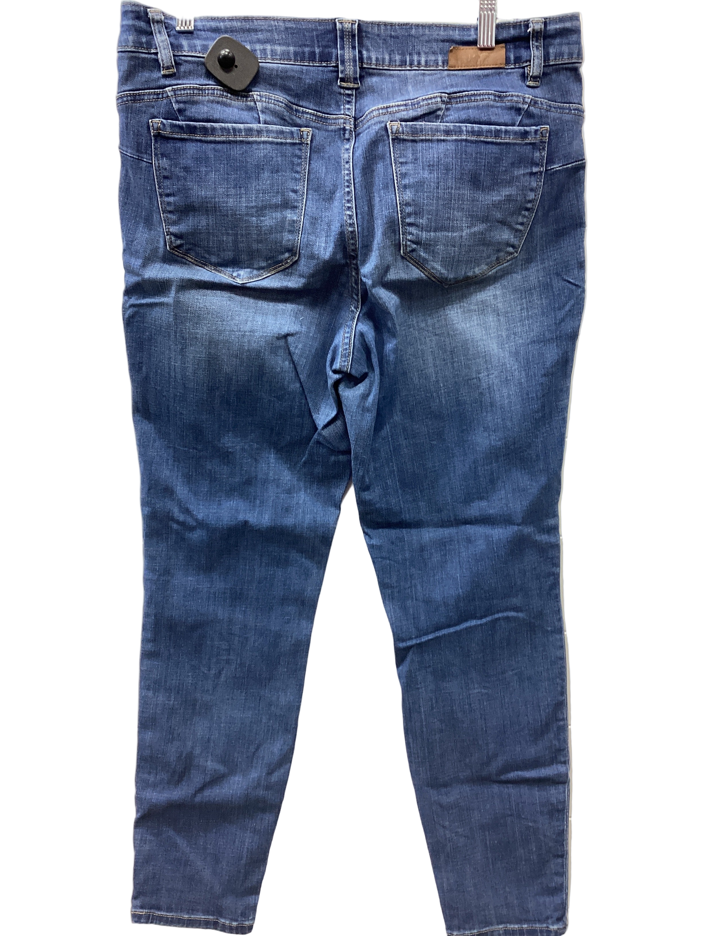Jeans Skinny By Jag In Blue Denim, Size:14