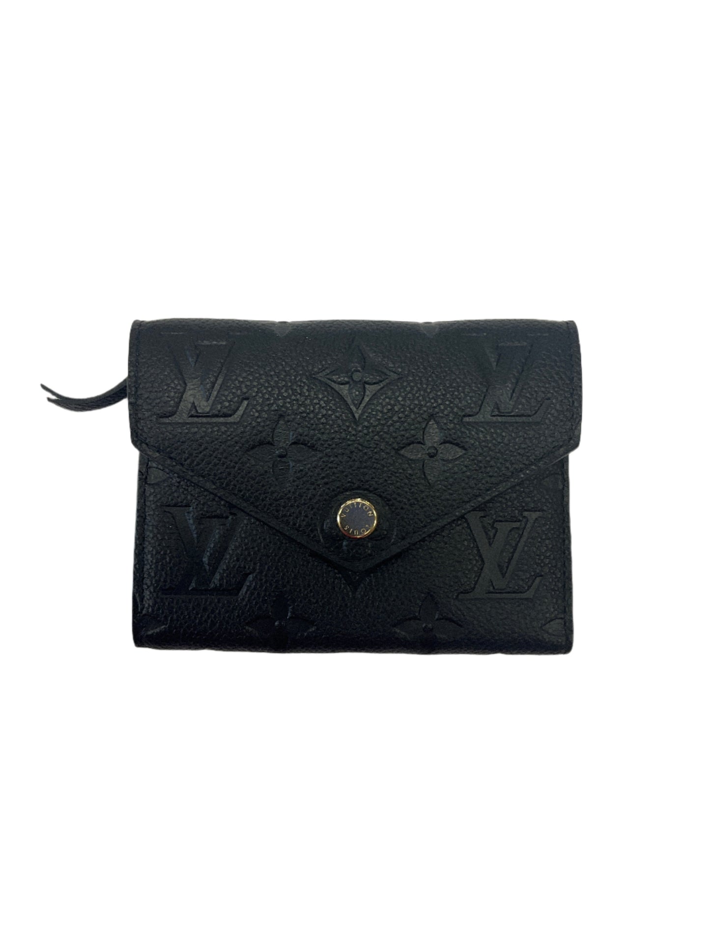 WALLET LUXURY DESIGNER by LOUIS VUITTON In BLACK, Size: SMALL