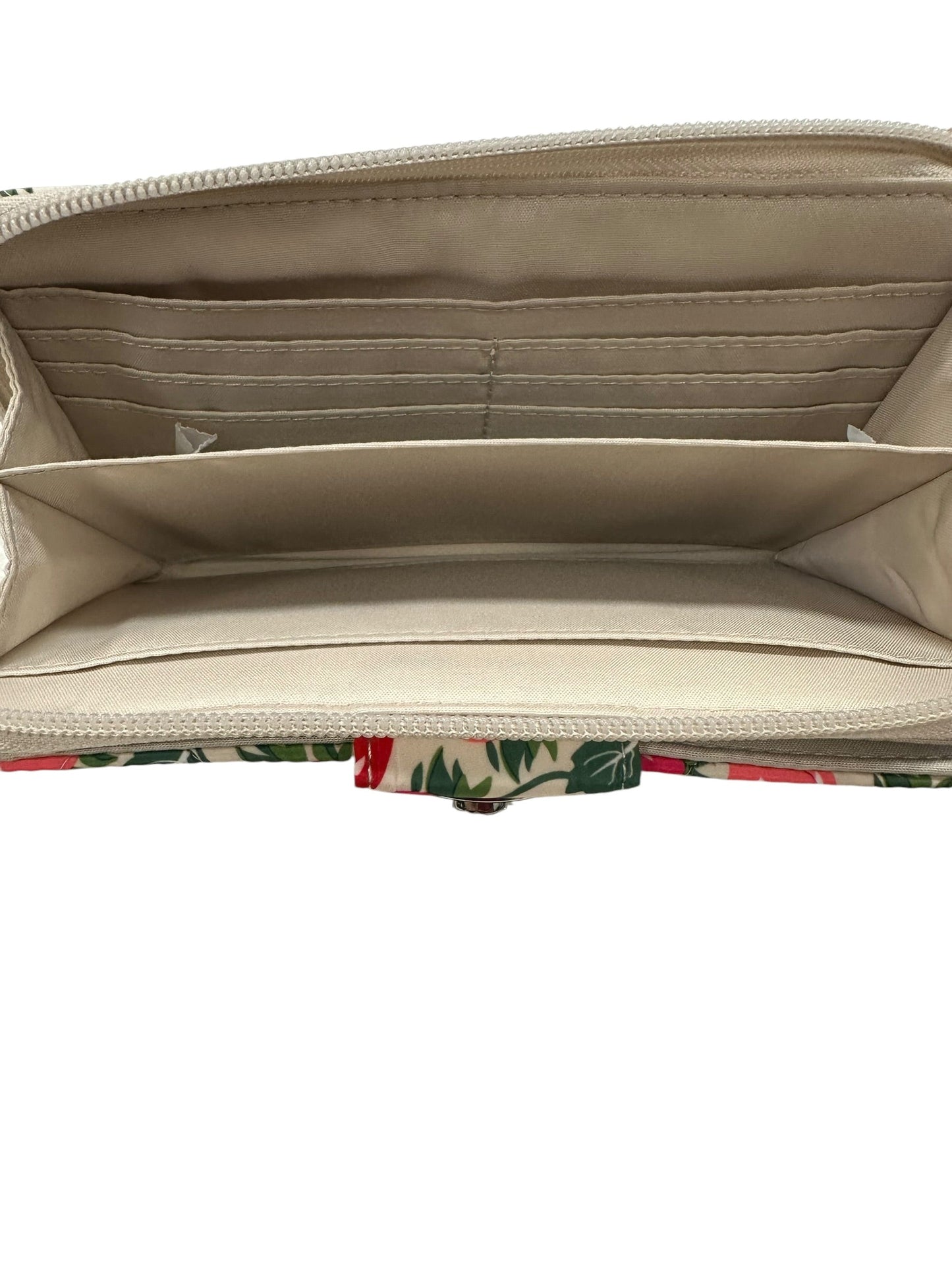 Wallet By Vera Bradley In Pink & Tan, Size:Large