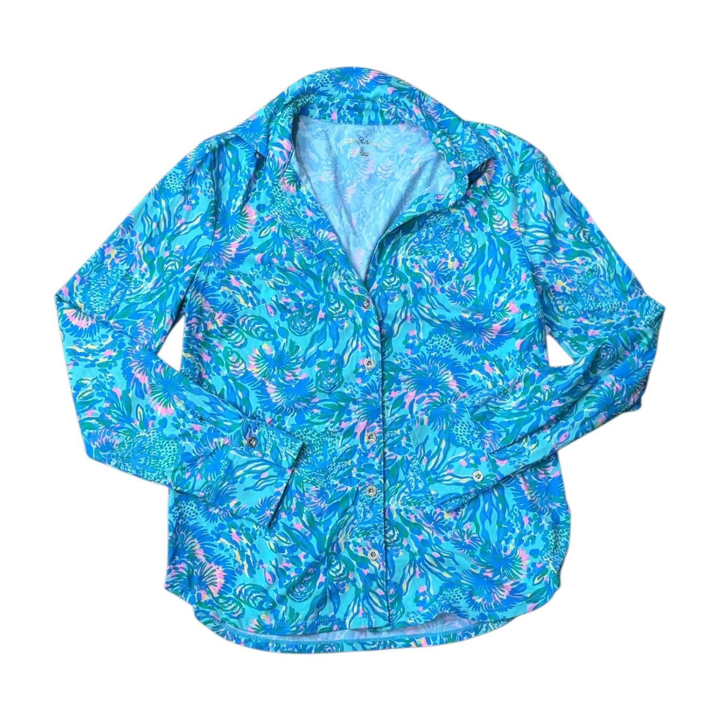 Top Ls Designer By Lilly Pulitzer In Blue, Size:S