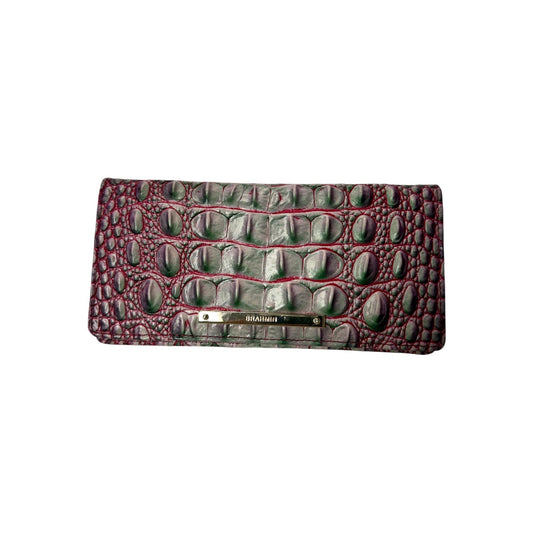 Wallet Designer By Brahmin In Purple, Size:Large