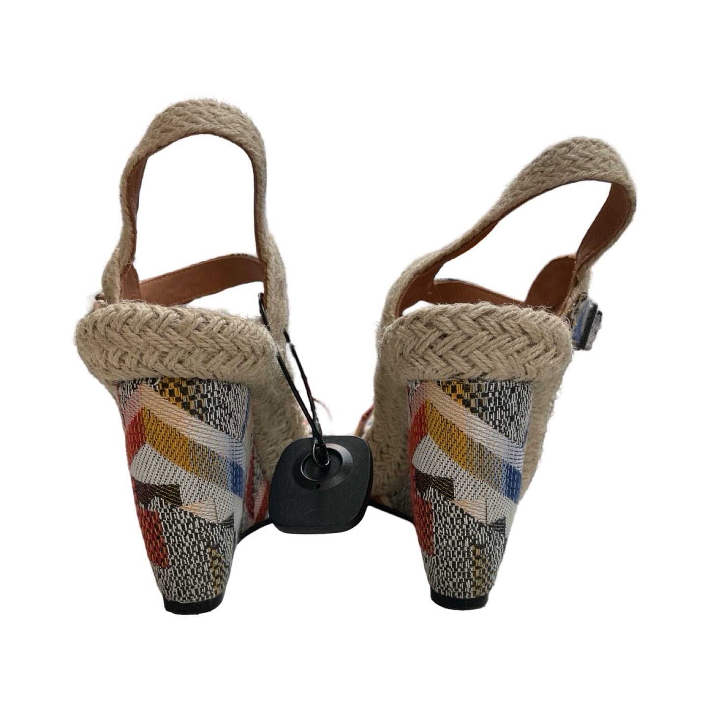 Sandals Heels Block By Cmc In Multi, Size:10