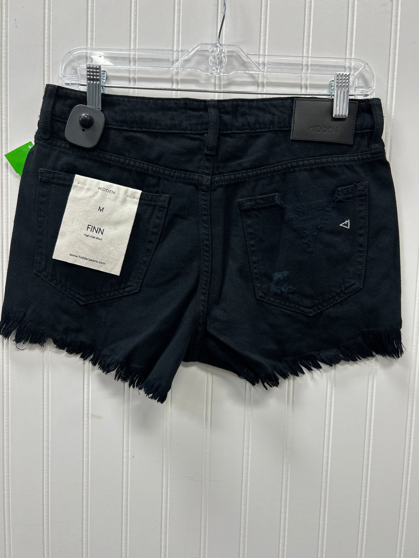 Shorts By Hidden In Black Denim, Size:M NWT