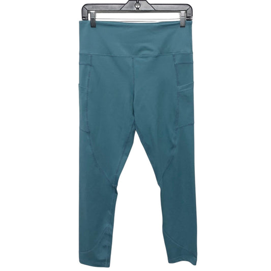 Athletic Leggings By Zyia In Teal, Size:8