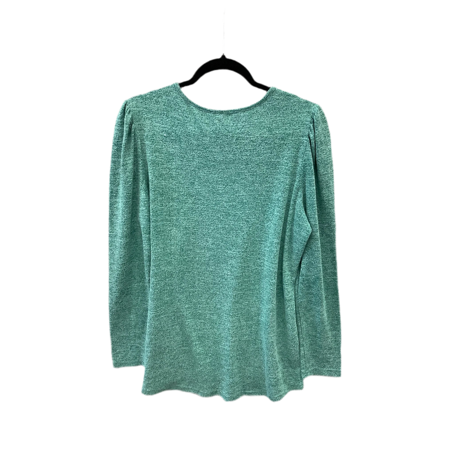 Top Long Sleeve By Clothes Mentor In Green, Size: L