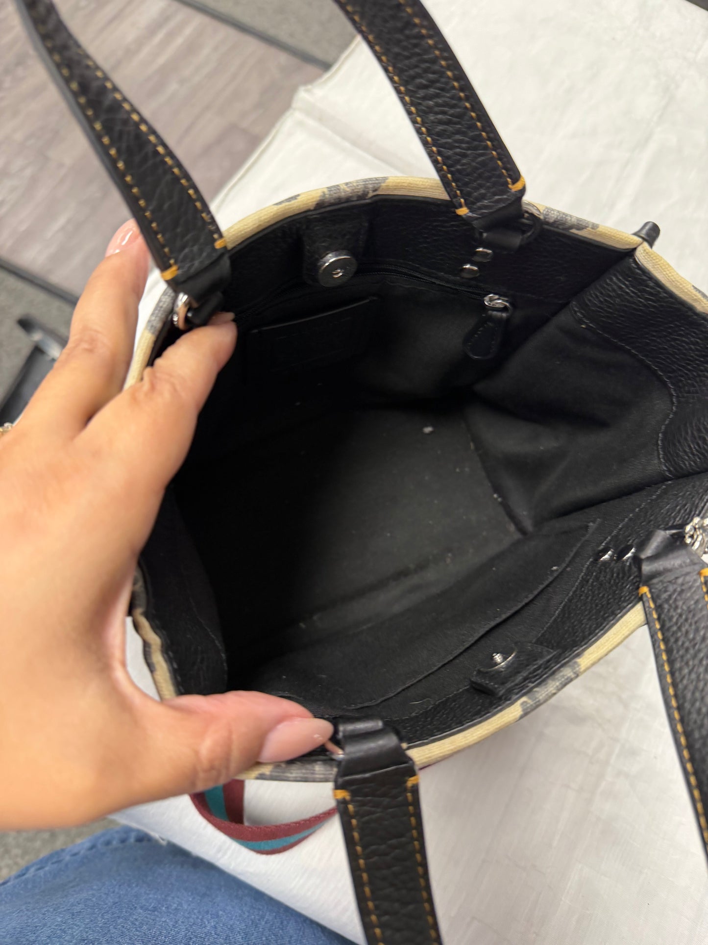 Crossbody Designer By Coach, Size: Medium
