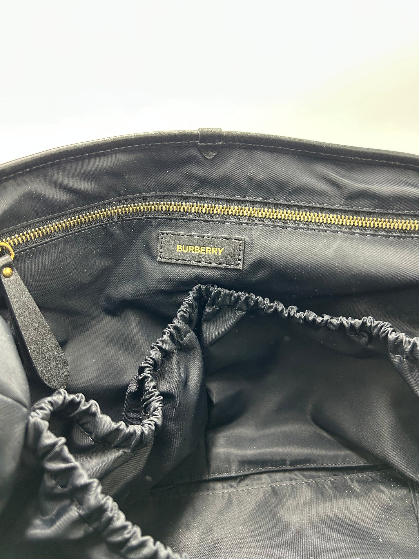 Burberry Check Diaper Bag Luxury Handbag / Tote