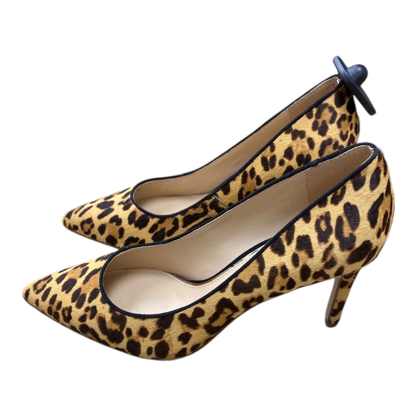 Shoes Heels Stiletto By Jessica Simpson In Animal Print, Size:8