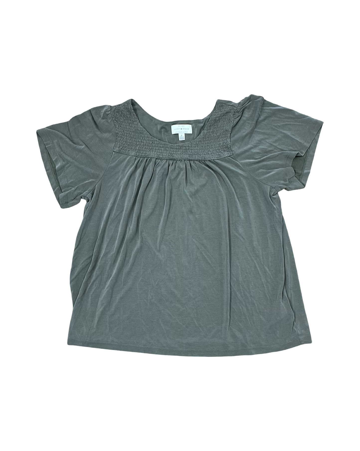 Top Ss By Lucky Brand In Green, Size:M