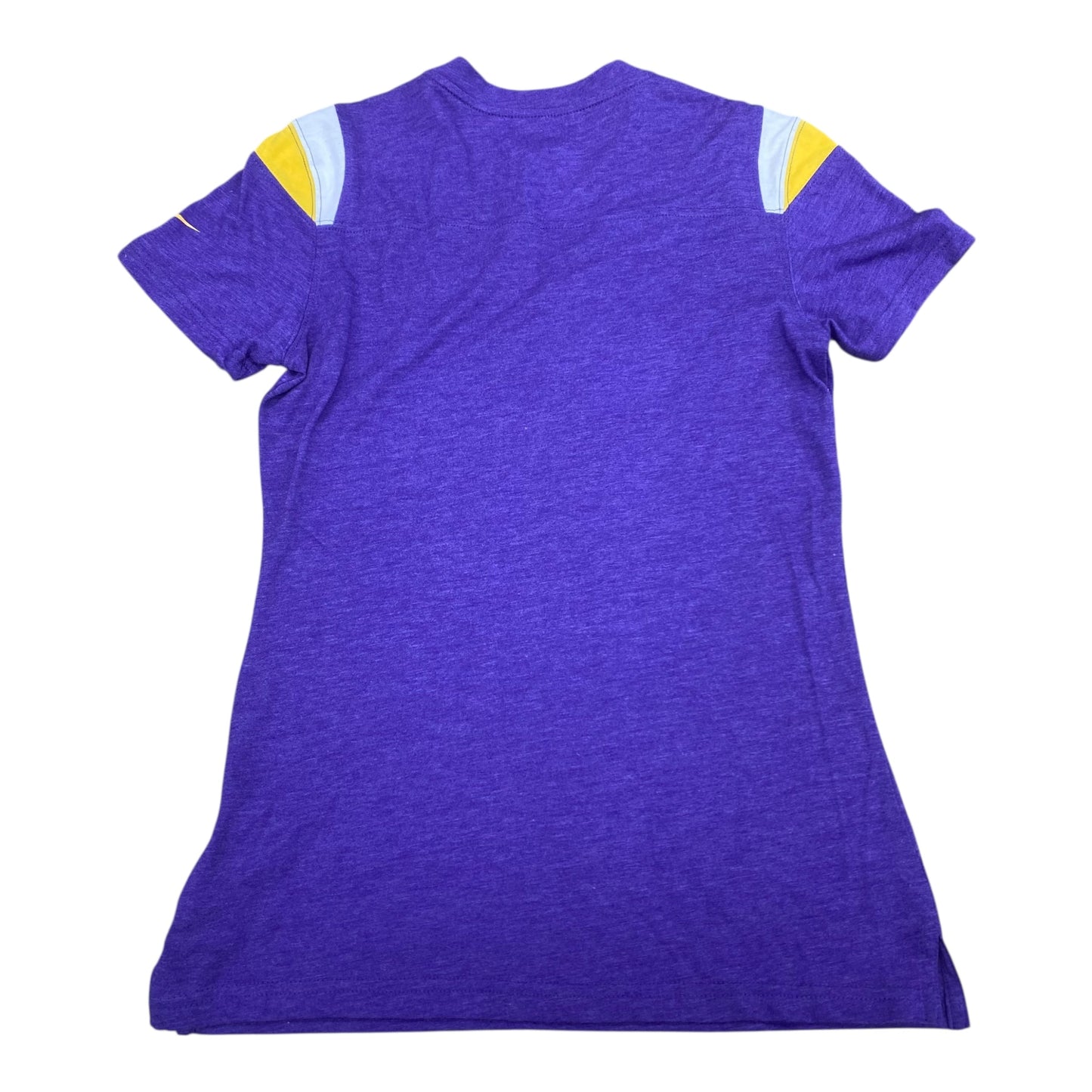 Athletic Top Ss By Nfl In Purple, Size:S