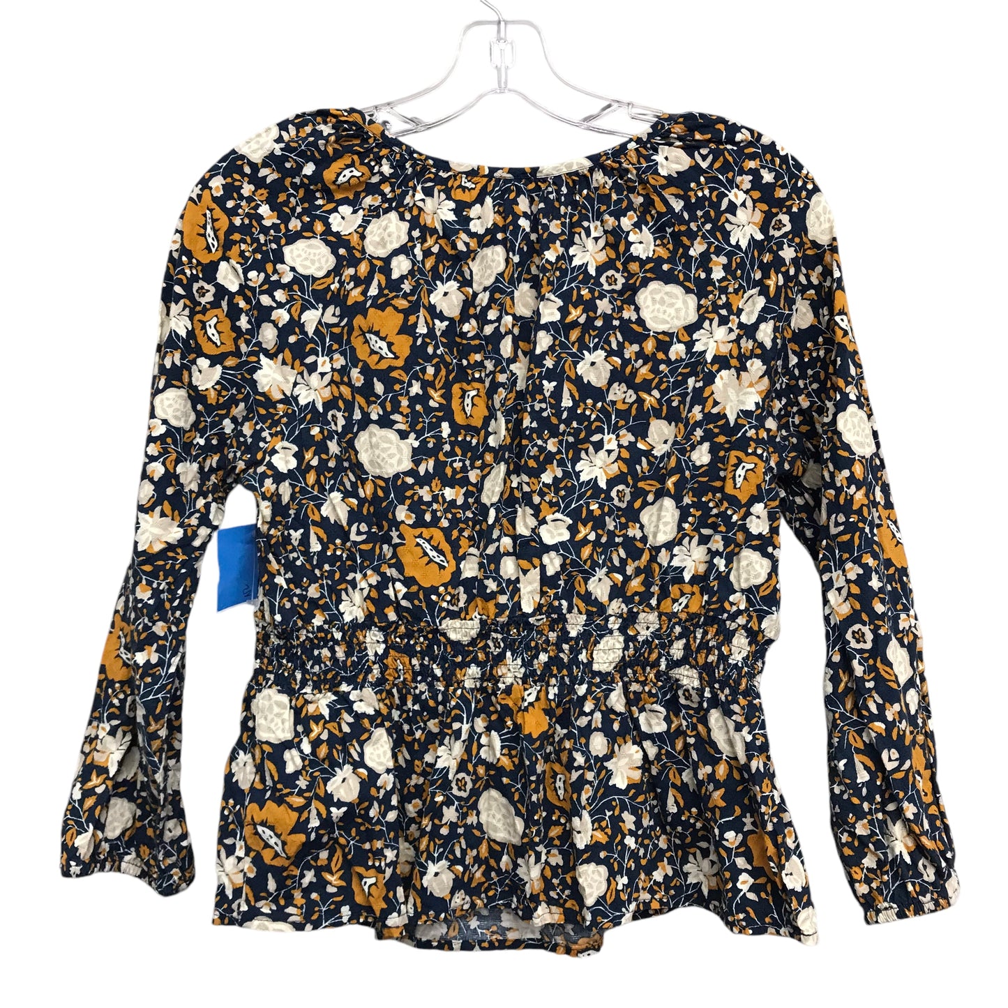 Top Ls By Universal Thread In Floral Print, Size:Xs