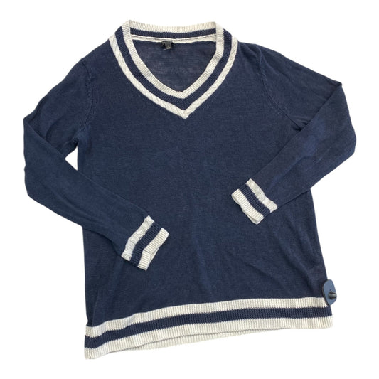 Sweater By Talbots In Navy, Size:M