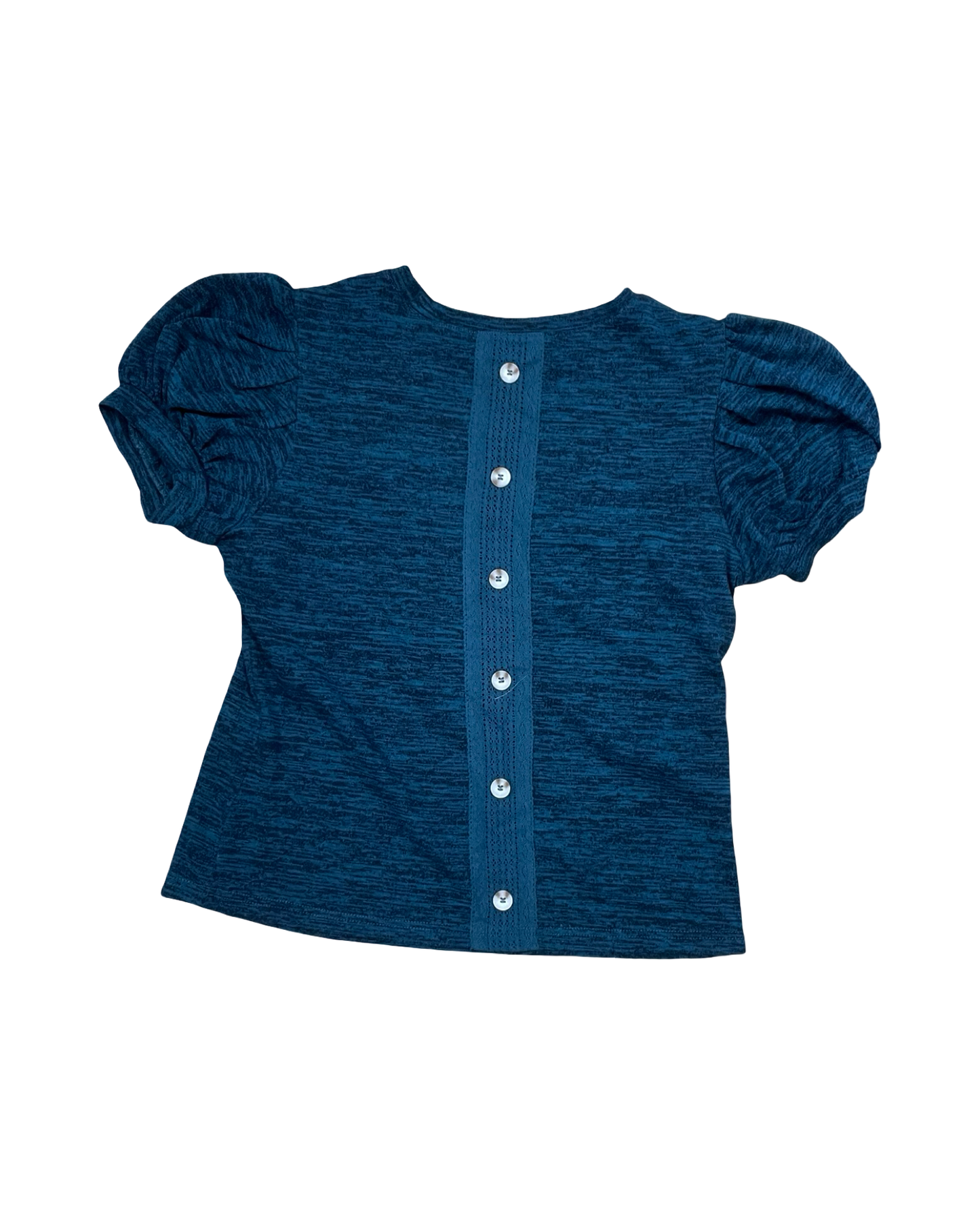 Top Ss By Clothes Mentor In Teal, Size:L