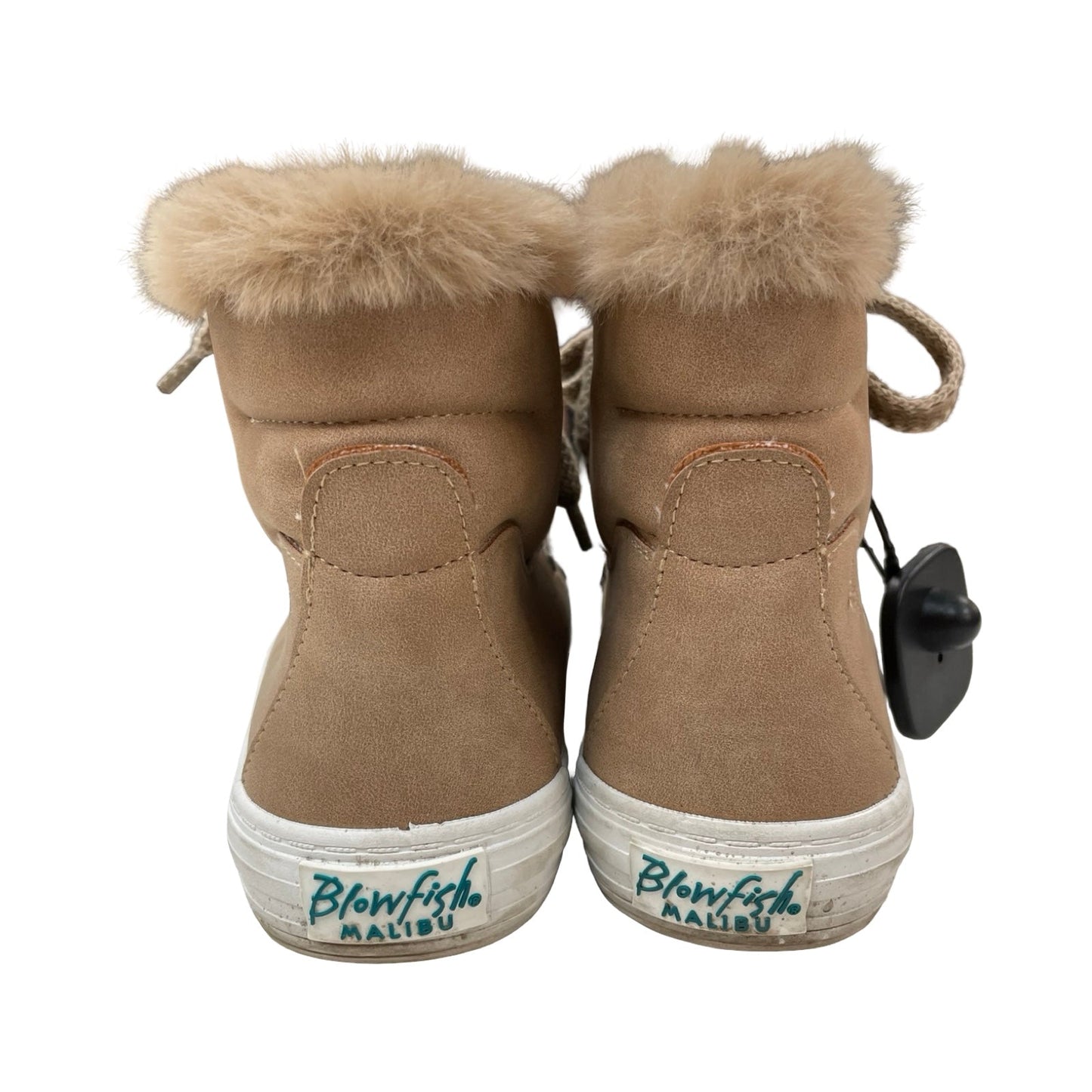 Boots Ankle Flats By Blowfish In Beige, Size:6.5