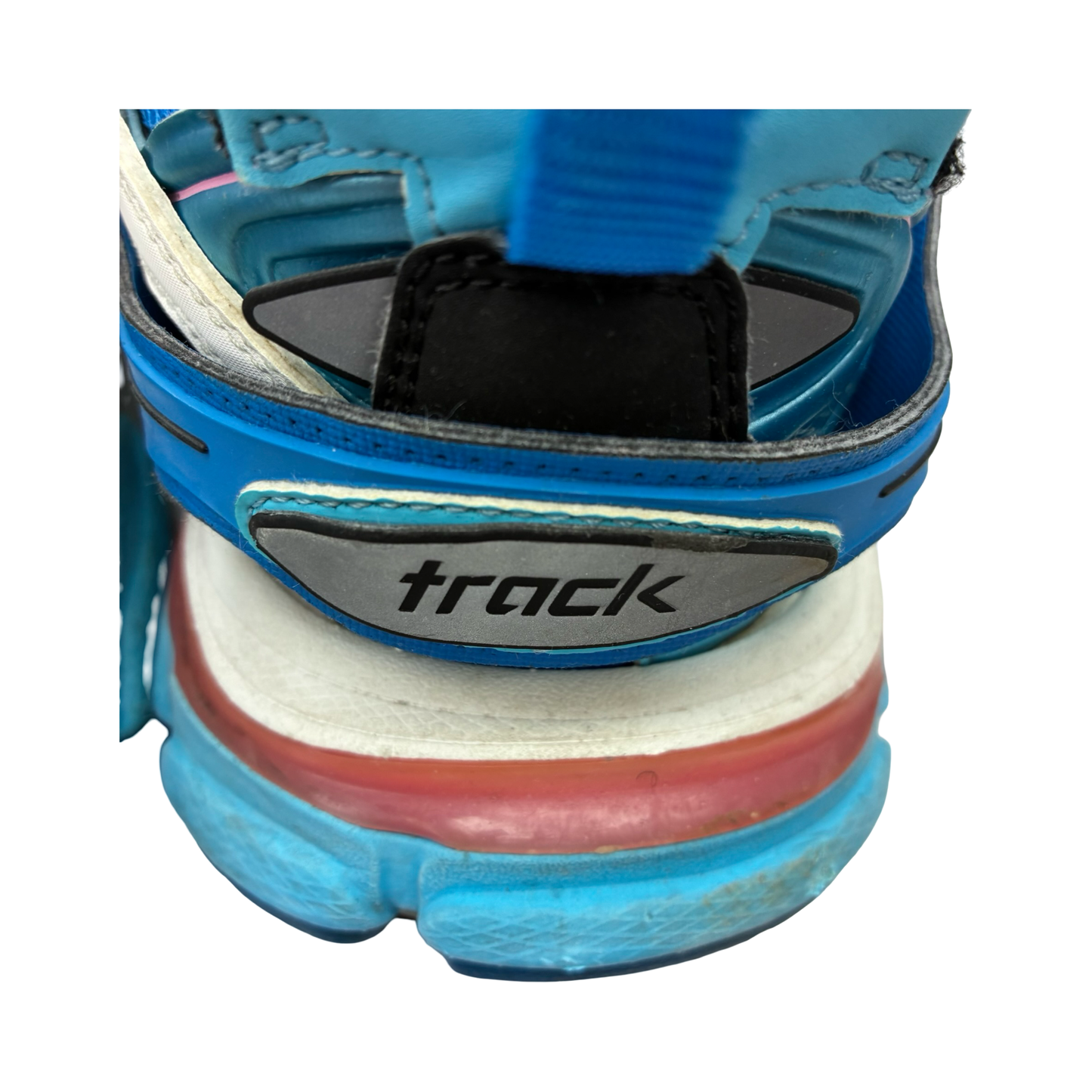 Shoes Luxury Designer By Balenciaga In Blue, Size:8