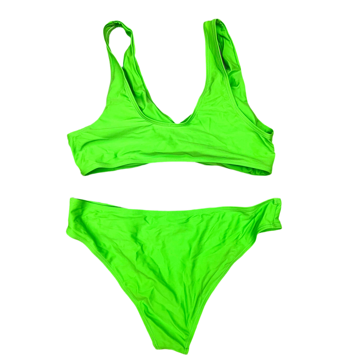 Swimsuit 2pc By Cupshe In Green, Size: L