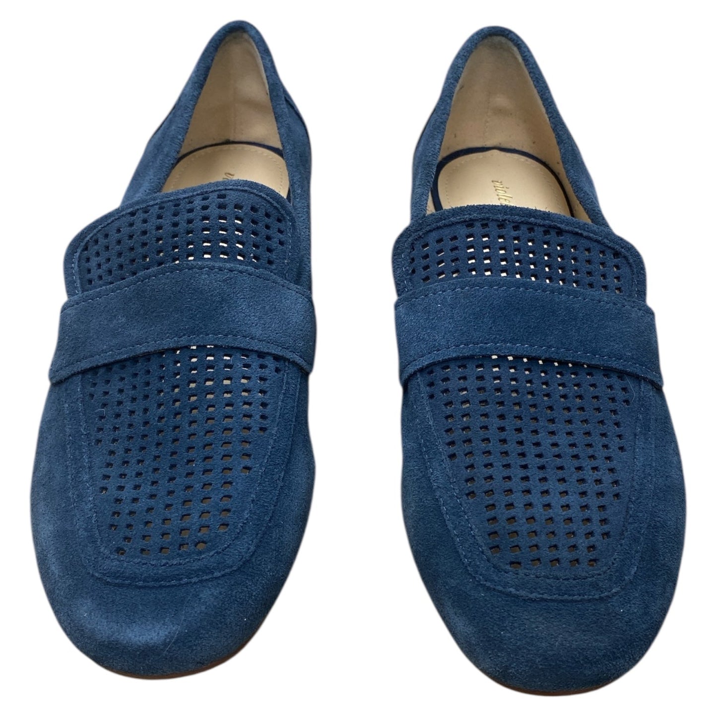 Shoes Flats By Violet and Red In Blue, Size:8.5