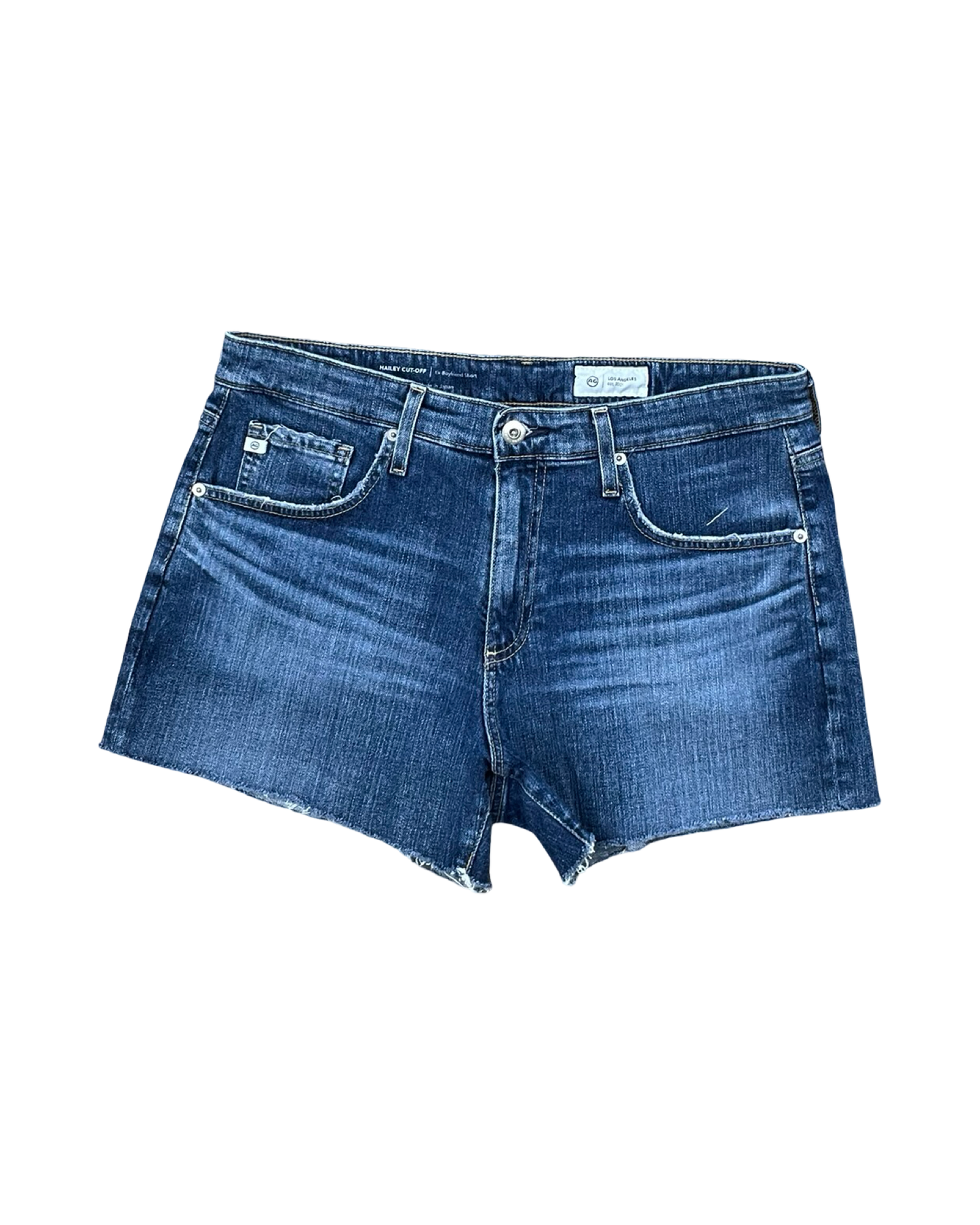 Shorts By Ag Jeans In Blue Denim, Size:10