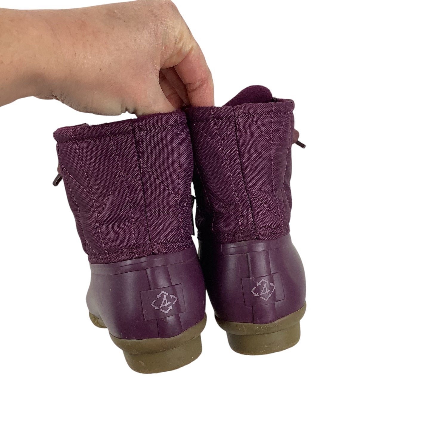 Boots Rain By Sperry In Purple, Size: 6.5