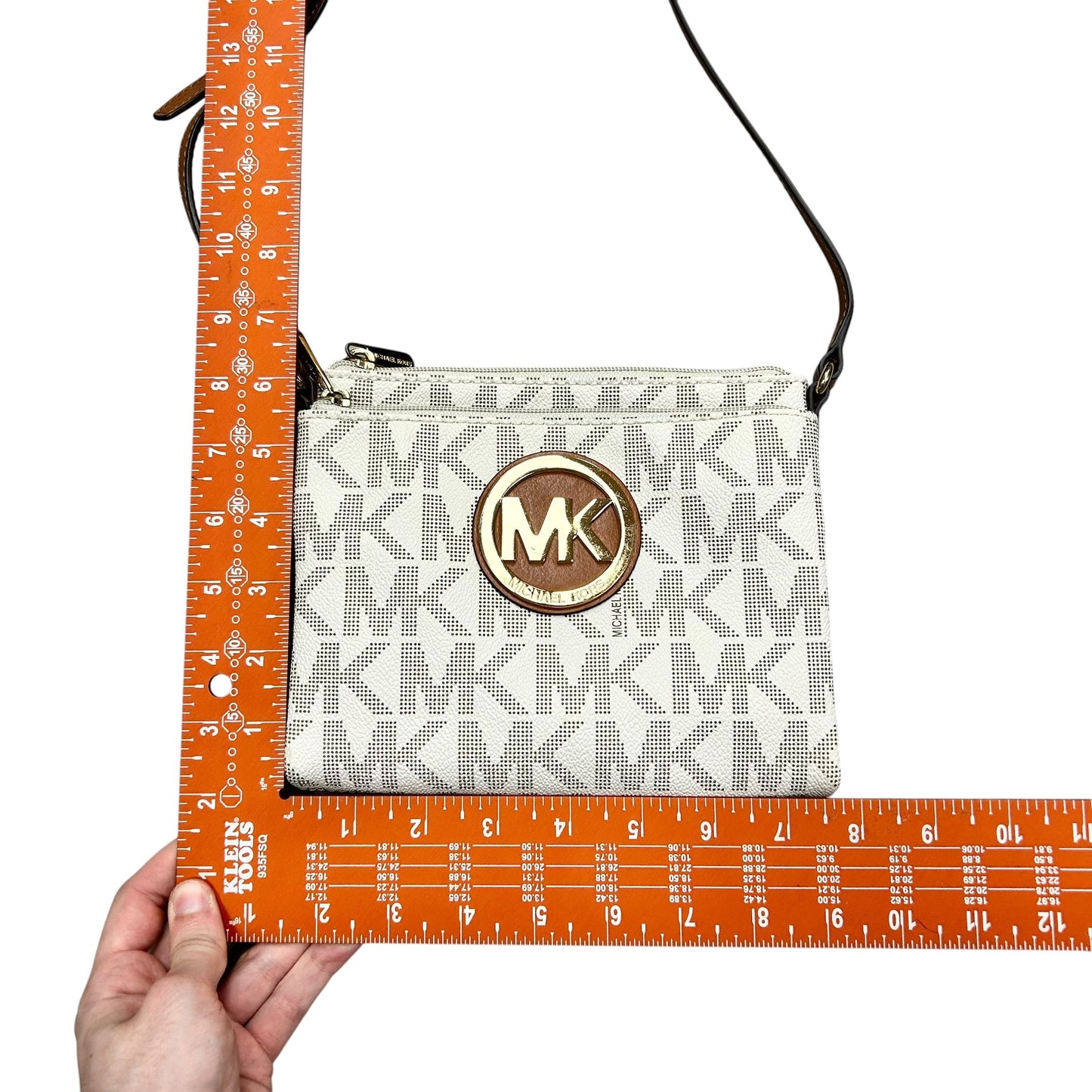 Crossbody Designer By Michael Kors, Size: Small