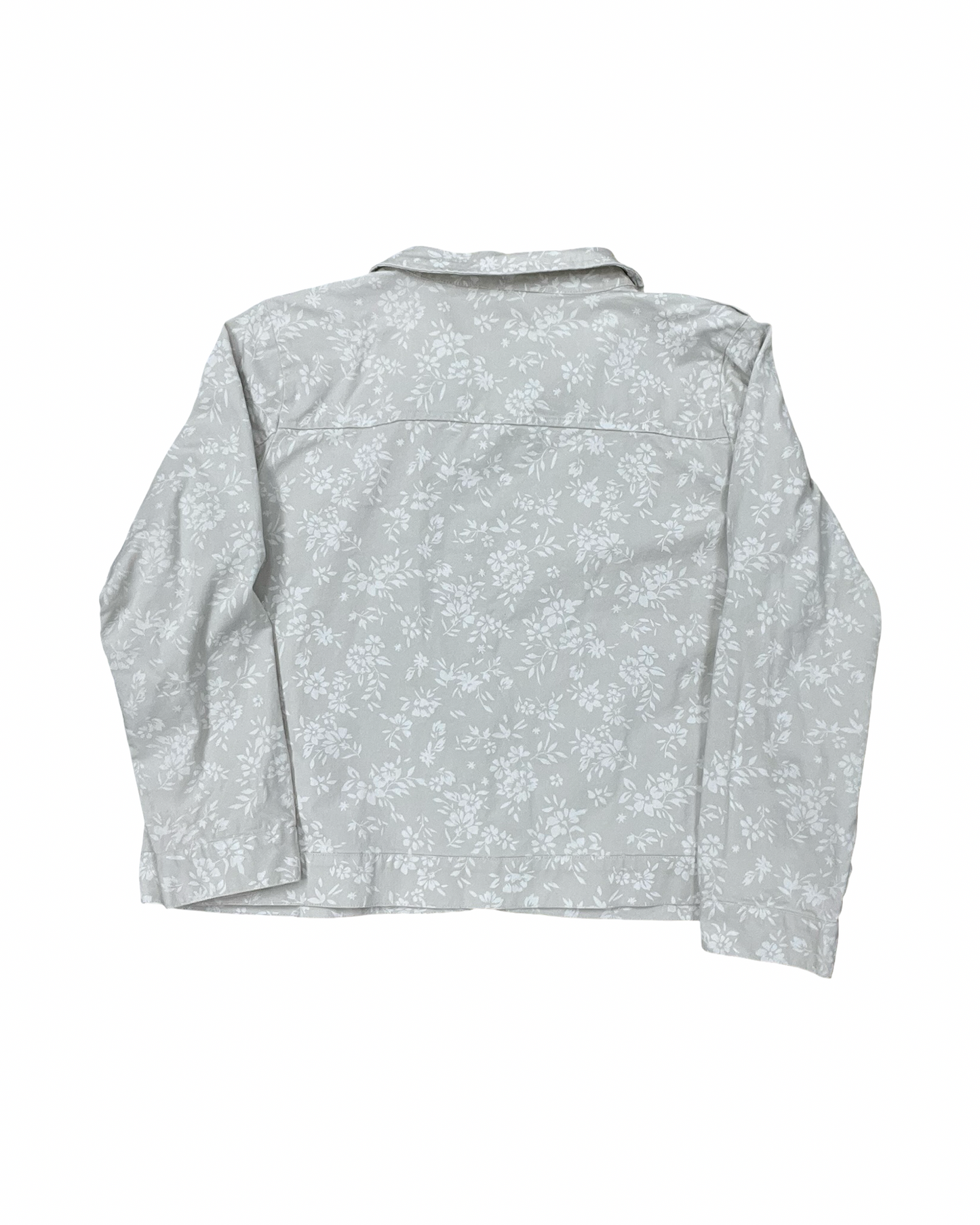 Jacket Other By Croft And Barrow In Cream, Size:Xl