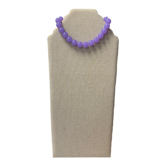 Necklace Statement By Cme In Purple