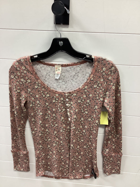 Top Ls By 7Th Ray In Red, Size:S