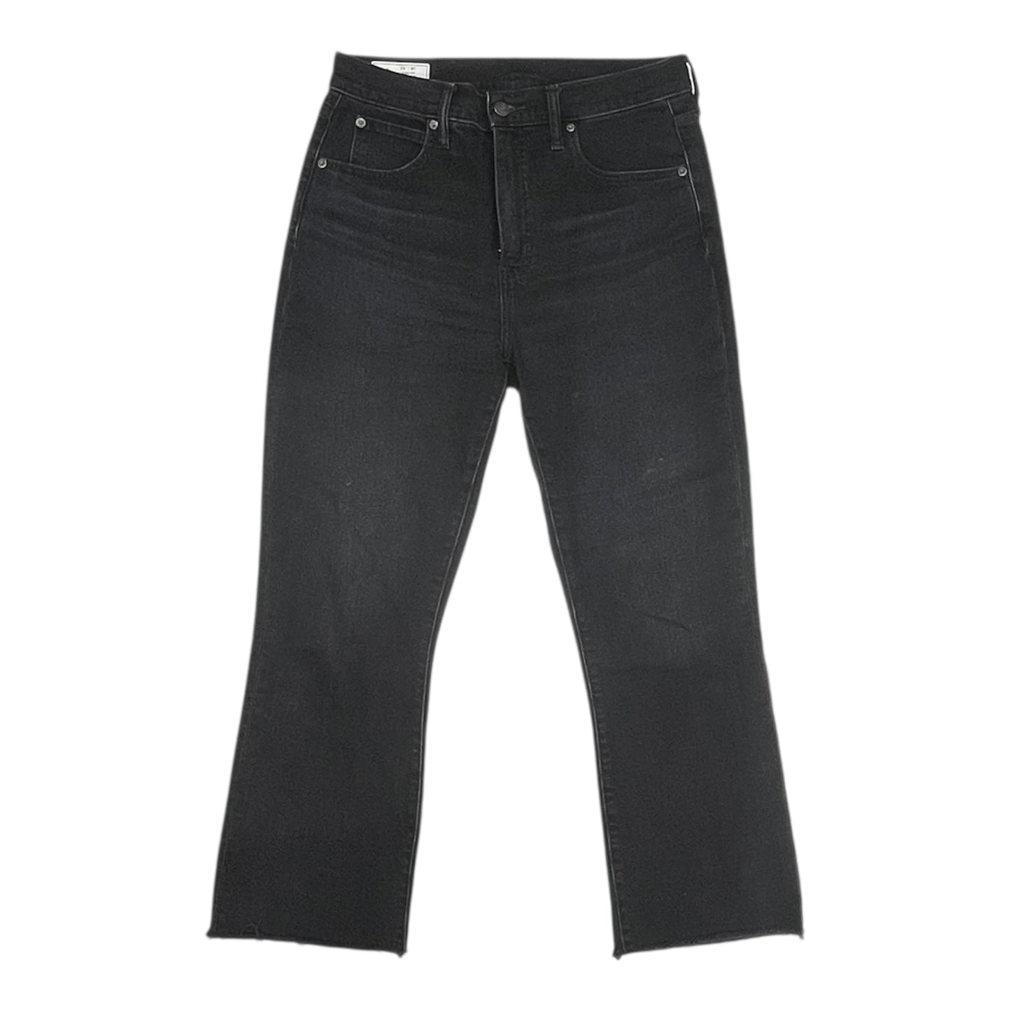 Jeans Boot Cut By Gap In Black Denim, Size:8