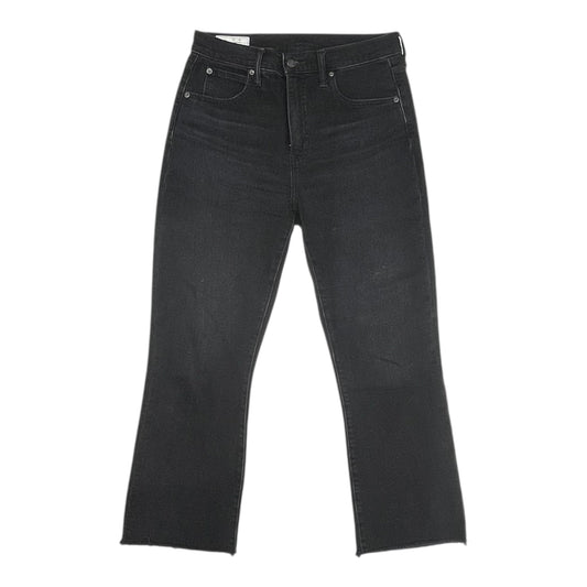 Jeans Boot Cut By Gap In Black Denim, Size:8