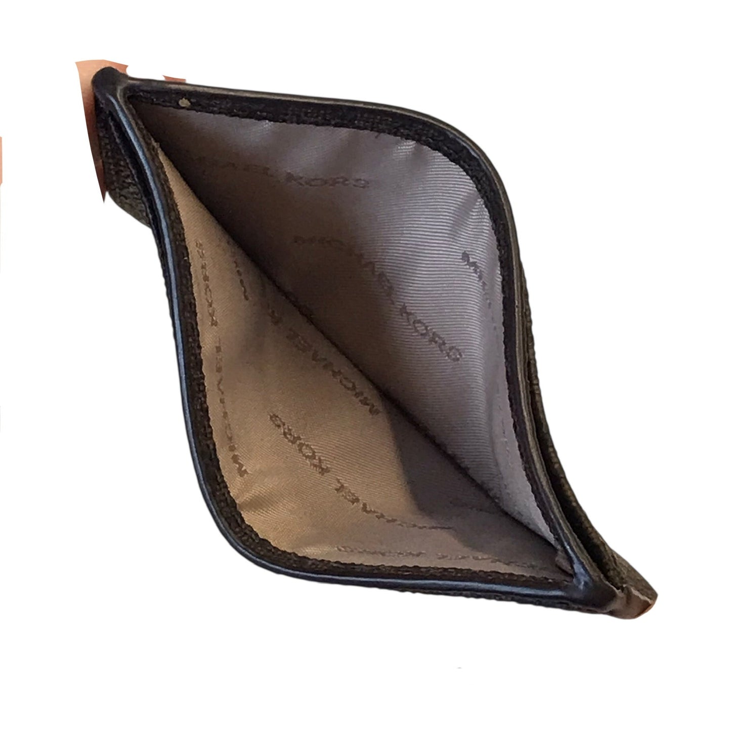 Card Holder Designer By Michael Kors In Brown, Size:Small