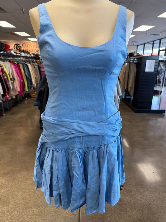 Dress Casual Short By Meshki In Blue, Size:S