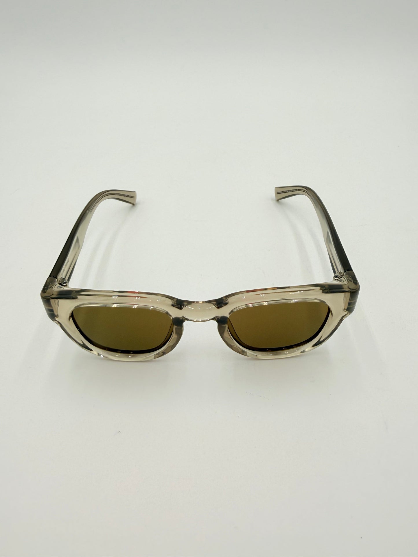 Sunglasses Luxury Designer By Yves Saint Laurent In Beige