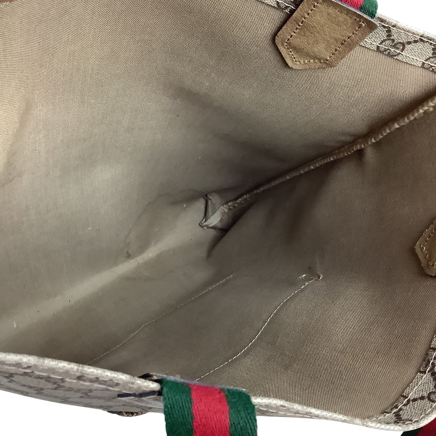 Tote Luxury Designer By Gucci, Size: Large