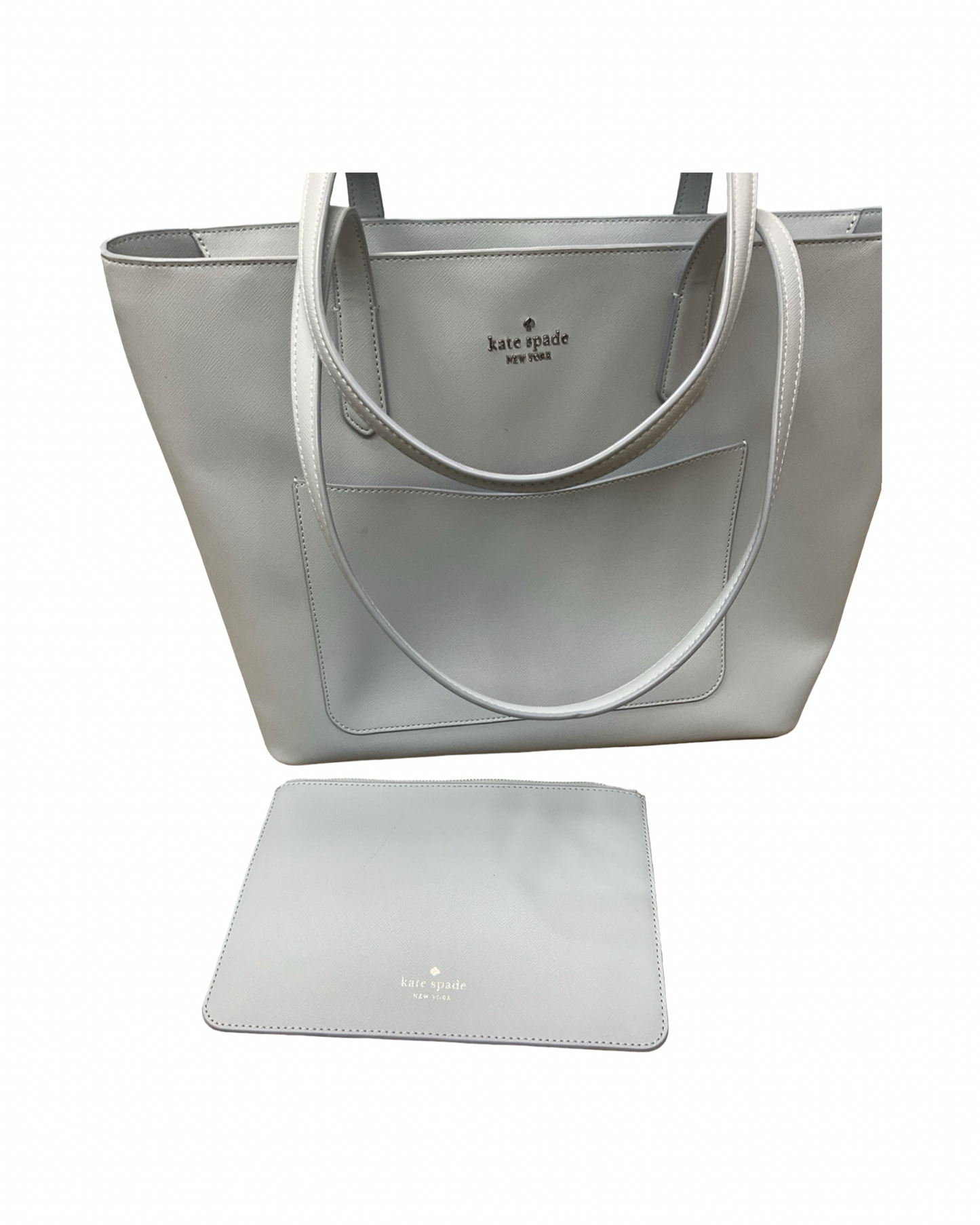 Tote Designer By Kate Spade In Blue, Size:Large