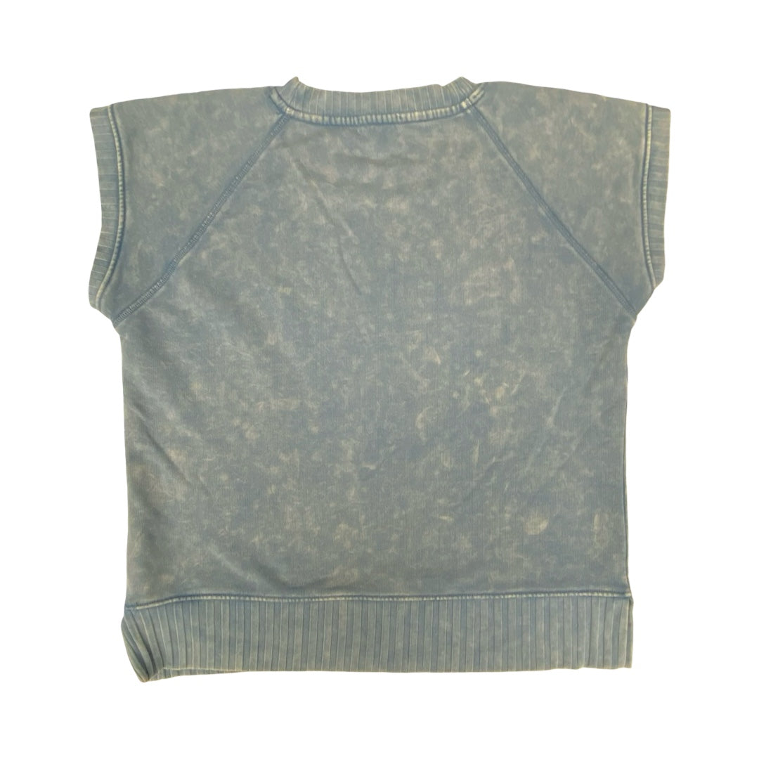 Top Sleeveless By Evereve In Blue, Size:M