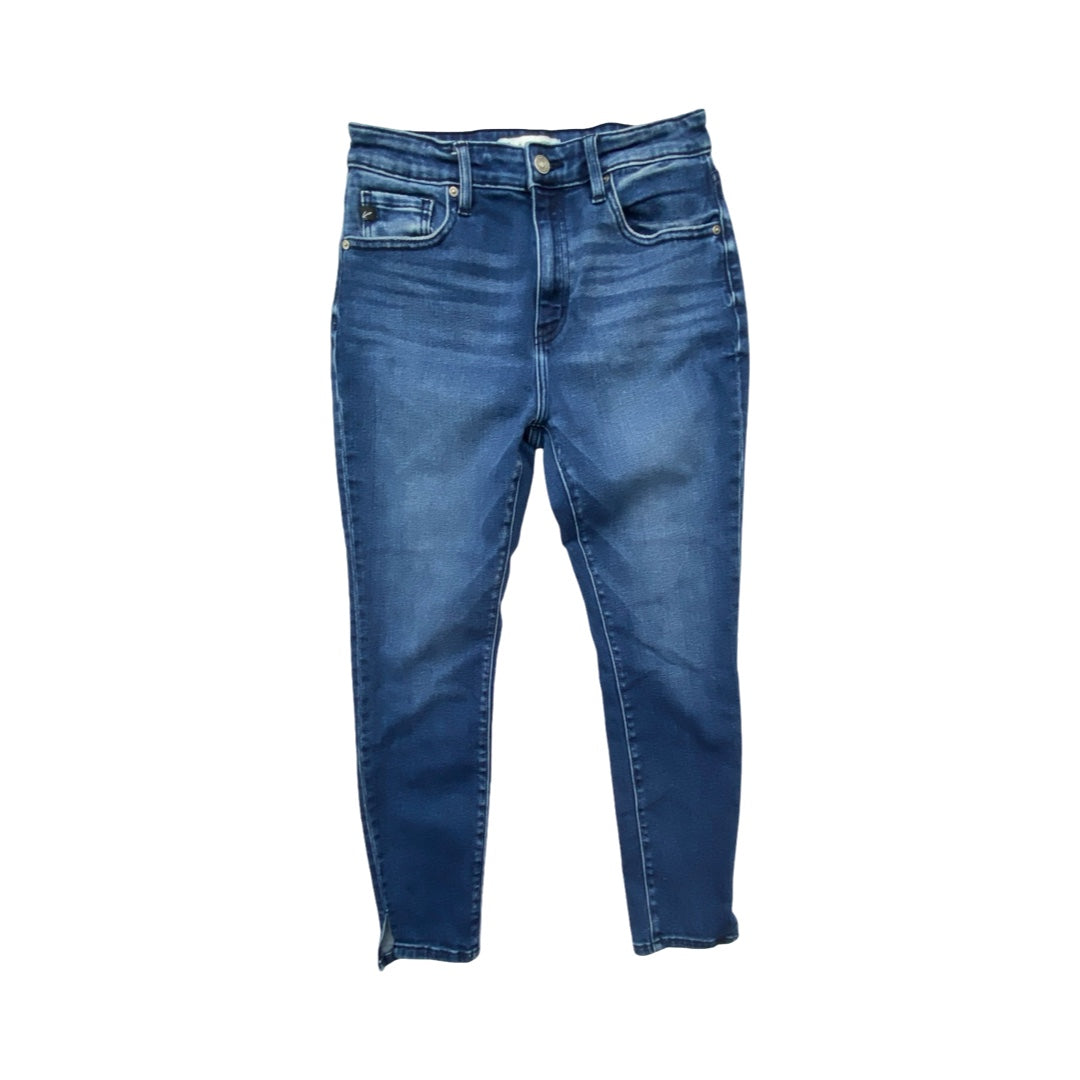 Jeans Cropped By Kancan In Blue Denim, Size:8