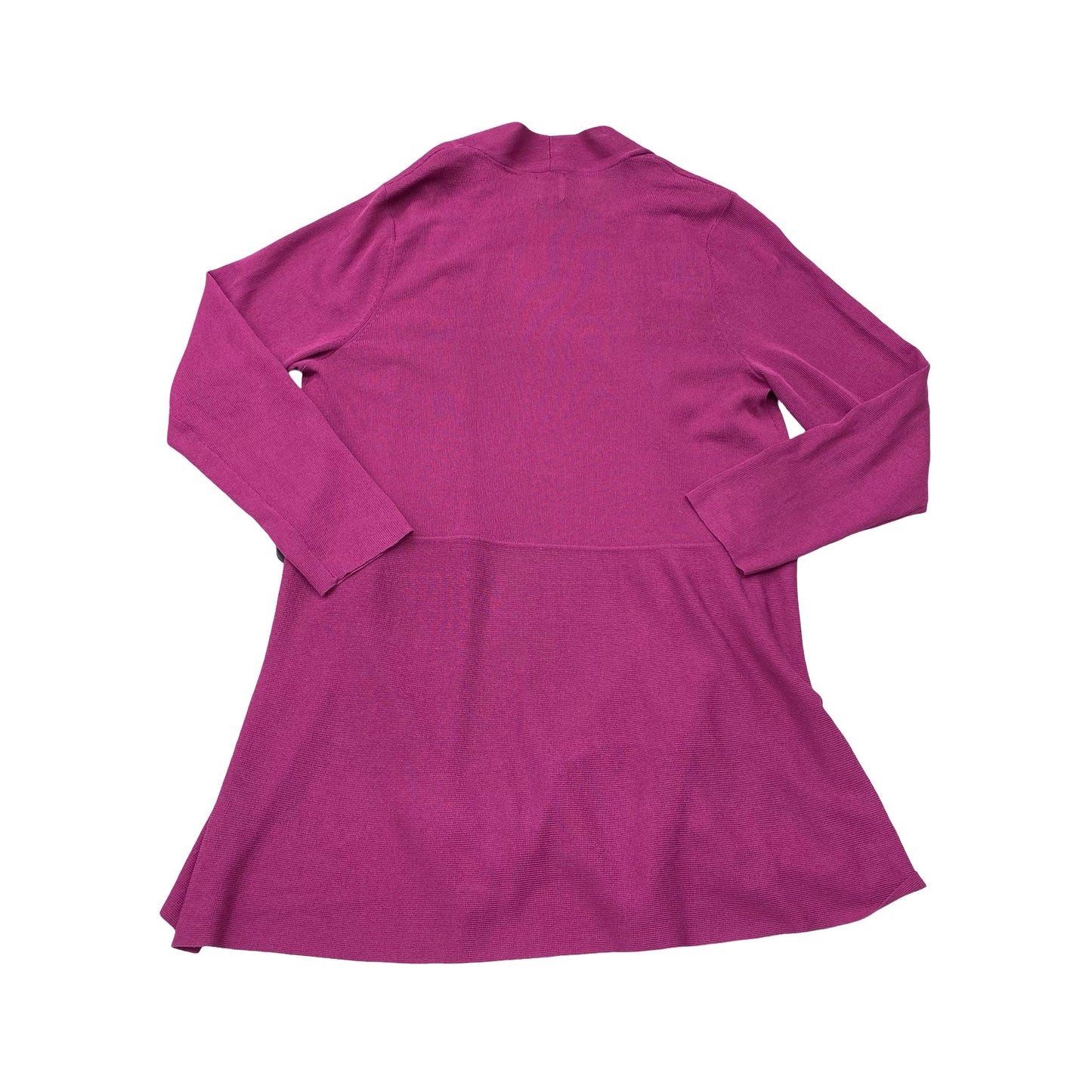 Sweater Cardigan By Anne Klein In Pink, Size:2X