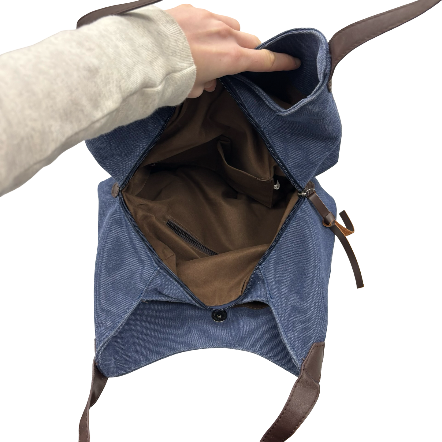 Handbag By Cme In Blue, Size:Medium