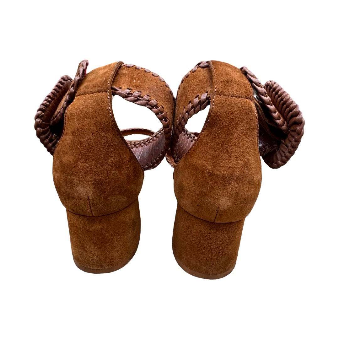 Sandals Designer Marion Parke By In Brown, Size:9 (EU39.5)