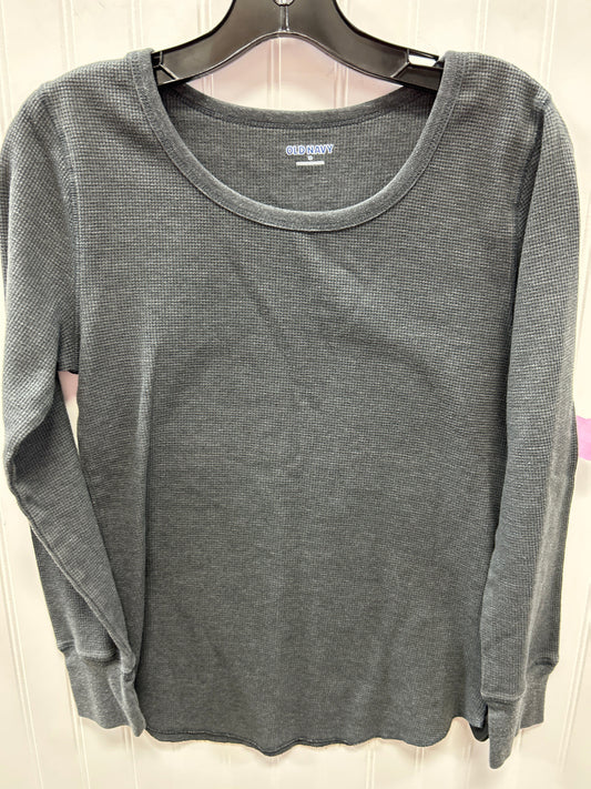 Top Ls Basic By Old Navy In Grey, Size:M
