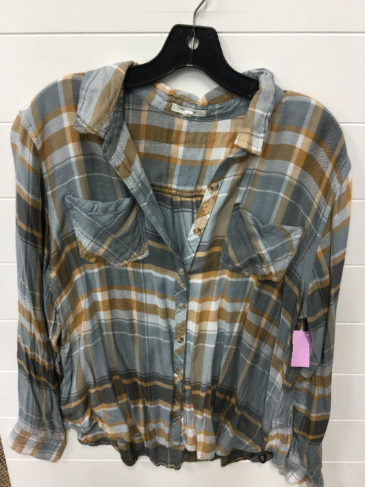 Top Ls By Maurices In Grey, Size:L