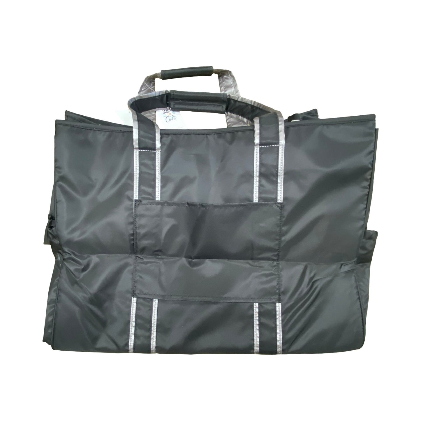 Tote Insulated By Lug In Black & Grey, Size:Large