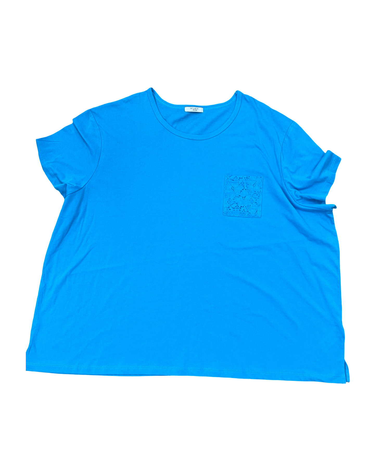 Top Ss By Clothes Mentor In Blue, Size:3X